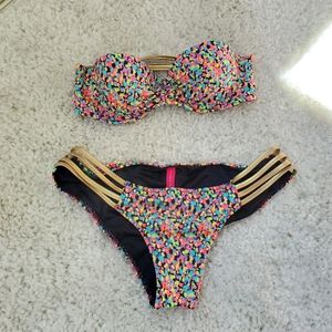 VS Swim - neon multi-color bikini